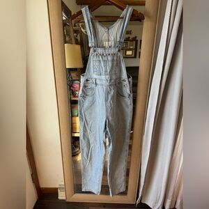 Moda International The London Jean Company Denim Overalls size small